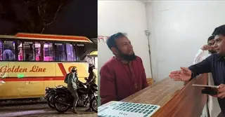 অতিরিক্ত ভাড়া নেয়ার অভিযোগে গোল্ডেন লাইন পরিবহনকে জরিমানা